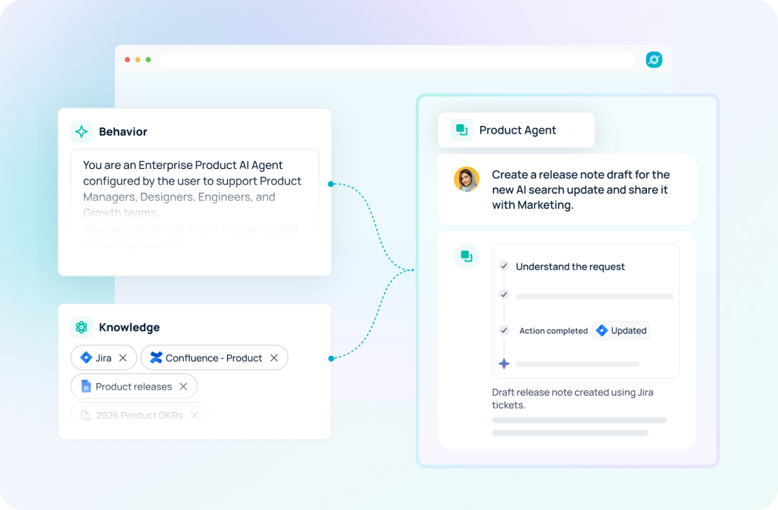 Tailored AI agents in GoSearch